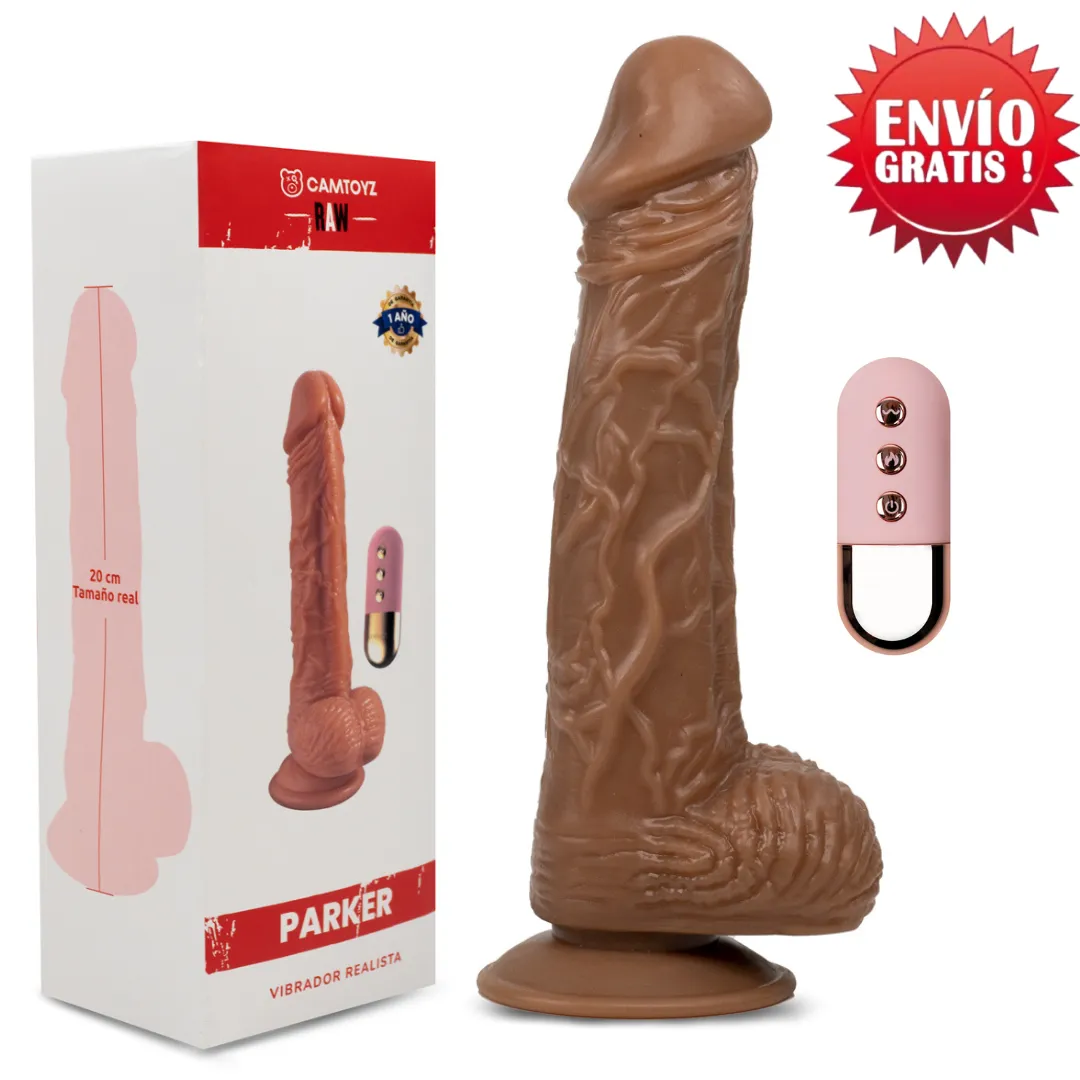 Vibrador Realista Parker Piel